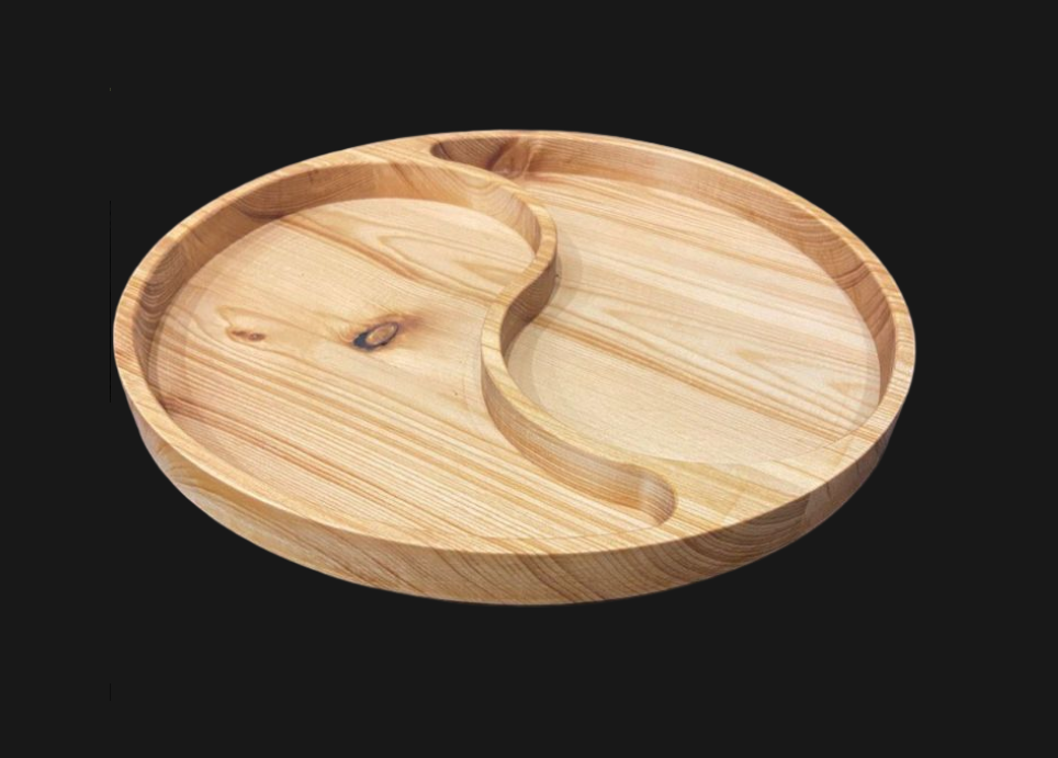 Поднос - Красное и Зелёное