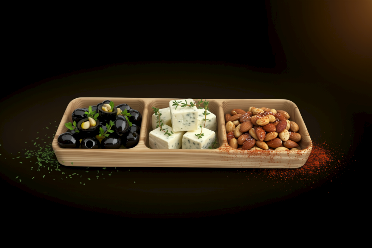 Поднос - Танец Трёх Вкусов - детали