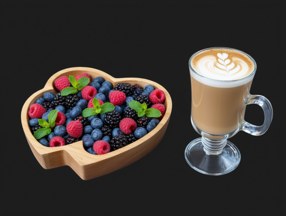 Тарелка - Ягодный Уют - детали