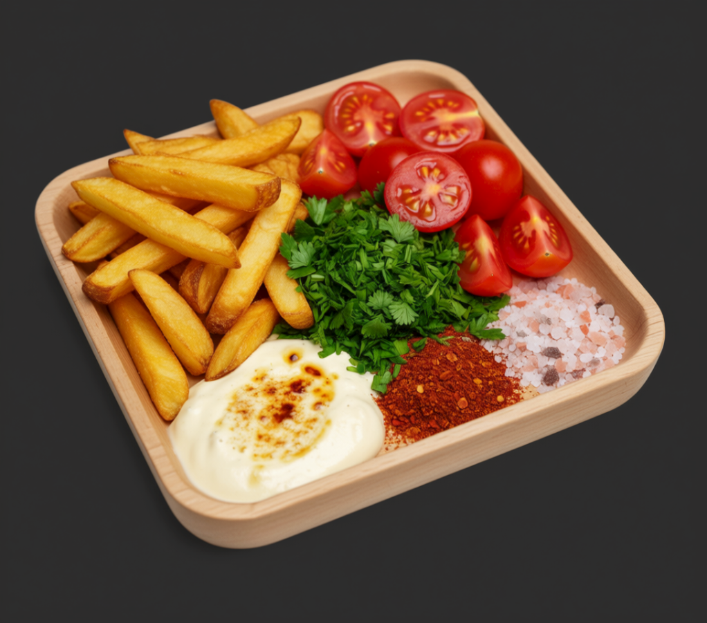 Тарелка для закусок - сервировка